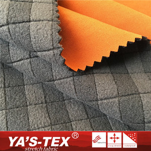 <span class=keywords><strong>Polyester</strong></span> Spandex <span class=keywords><strong>Stretch</strong></span> Vải Composite Fleece, Vẽ, Fancy, <span class=keywords><strong>Cation</strong></span>, Softshell Mùa Đông Ấm Áo Vải - Product Image 2