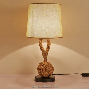 Simig illuminazione rustica Vintage retrò grande <span class=keywords><strong>lampada</strong></span> <span class=keywords><strong>da</strong></span> <span class=keywords><strong>tavolo</strong></span> E27 portalampada con paralume in rame corpo risparmio energetico AC alimentazione - Product Image 3