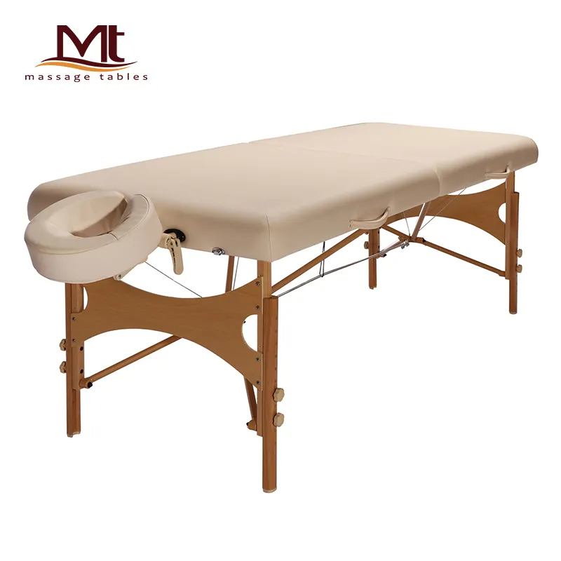 Tỷ lệ vàng-ulco nhà máy tùy chỉnh màu sắc 2 phần vắt sữa Thái điều chỉnh gấp massage bảng Spa giường bảng de massage