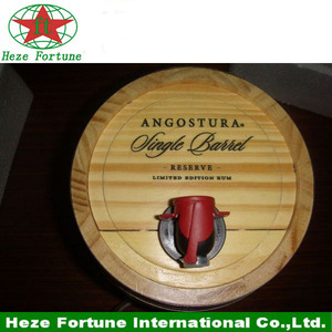 Demi-<span class=keywords><strong>tonneau</strong></span> en bois neuf <span class=keywords><strong>pour</strong></span> la décoration de bar - Product Image 5