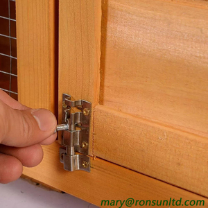 Gallinero de madera para exteriores, jaula para pollos para conejos, jardín, casa de madera para mascotas - Product Image 6