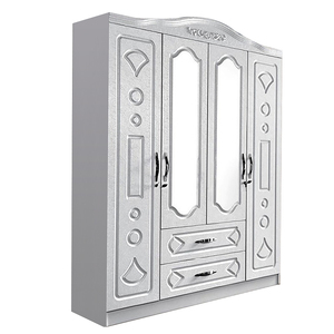 <span class=keywords><strong>Armadio</strong></span> a Muro <span class=keywords><strong>Bianco</strong></span> di Foshan, Design a 3 Ante in MDF, Personalizzabile, <span class=keywords><strong>Armadio</strong></span> in <span class=keywords><strong>Plastica</strong></span> con Colori Vari - Product Image 3