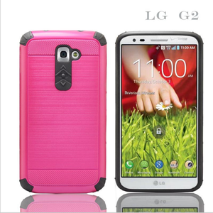 Resistente a caidas 2 en 1 estilo fundas rigidas para celulares LG <span class=keywords><strong>G2</strong></span> - Product Image 3