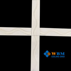 Pintadas capa del sistema de suspensión de techo rejilla para instalación <span class=keywords><strong>en</strong></span> el techo de yeso - Product Image 5