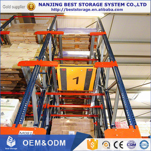 Không gian nhỏ thích hợp điều khiển từ xa tiết kiệm chi phí lao động Heavy Duty Pallet đài phát thanh Tự động đưa đón giá - Product Image 4