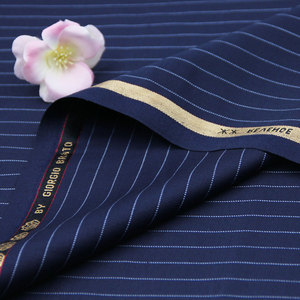 Vải may vest nam chất liệu len <span class=keywords><strong>worsted</strong></span> pha <span class=keywords><strong>polyester</strong></span> nhập khẩu từ Trung Quốc - Product Image 1