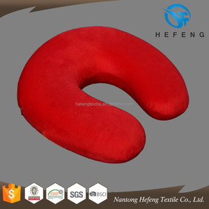 Siêu mềm ngắn sang trọng tựa đầu bộ nhớ bọt U-hình dạng cổ gối - Product Image 3