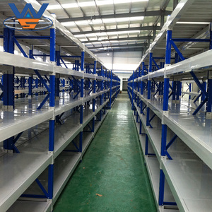 Estante de almacenamiento de acero <span class=keywords><strong>popular</strong></span>, estante de almacenamiento de servicio medio, almacén industrial personalizado con certificación CE / ISO - Product Image 6