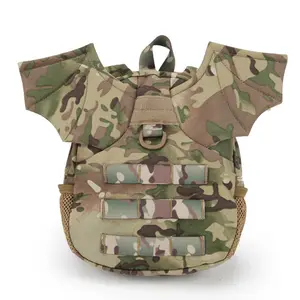 WoSporT táctico militar de las niñas de los niños de la escuela al aire libre de deportes mochila impermeable para viajar caza C
