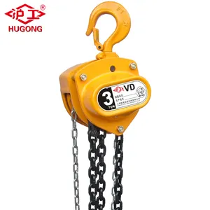 Industrialportable gantry in ground tripod lifting 3ton manual operated chain hoist