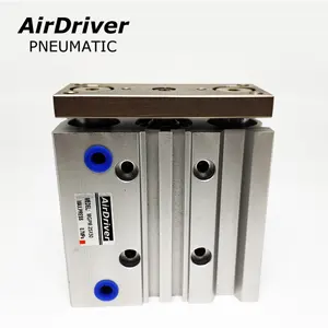 Cylinder Pneumatic Cylinder Pneumatic Compact Guide Pneumatic Cylinder MGP Series Double Acting Air Cylinder