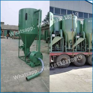 Misturador de Ração para Gado Multifuncional com Capacidade de Mistura de 500kg, Máquinas Agrícolas Novas e Usadas para Fazendas de Peixes, Triturador de Pellets - Product Image 5