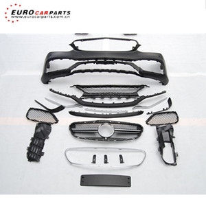 طقم هيكل على طراز A لسيارة مرسيدس الفئة E طراز W212 يناسب E260 وE200 وE300L حتى <span class=keywords><strong>E63</strong></span> موديل 2014 - مع فتحة غطاء المحرك والشبك الأمامي والمصد والعتبات الجانبية - Product Image 5