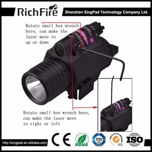 Militar puntero láser rojo pistola linterna antorcha pistola de montaje táctico de <span class=keywords><strong>la</strong></span> linterna - Product Image 1
