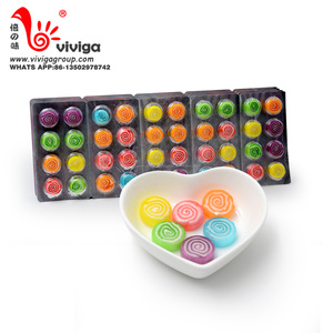 Forma redondo colorido caramelo duro caramelo chino sabor fruta caramelo duro - Product Image 1