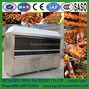 Máquina de Barbacoa Brasileña de Carbón Vegetal de Alta Calidad 2023, Usada en Restaurantes - Product Image 2