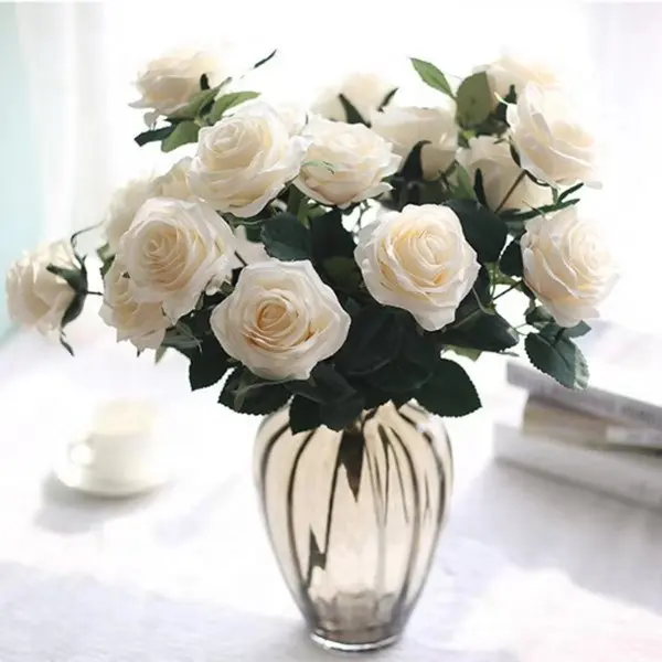 Fabrik direkt Verkauf Hochzeit Event Dekoration künstliche Rosenblüten