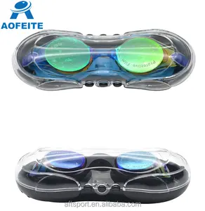 Lunettes de Protection des yeux en Silicone professionnel, arène de course, lunettes d'été pour adultes, Anti-buée, lunettes de natation UV pour enfants