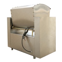 Mélangeur de pâte à pizza horizontal industriel et commercial, machine à pétrir la pâte électrique pour boulangerie, 10 kg, 25 kg, 50 kg, 100 kg, 200 kg