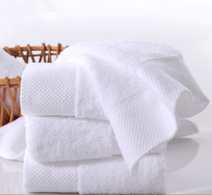 Luxury 5 Star White Hotel Sateen <strong>Bath</strong> <strong>Towel</strong> <strong>Set</strong> - Product Image 2