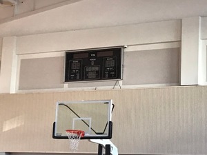 LED bóng rổ Bảng điểm ngoài trời đa chức năng thể thao lớn Bảng điểm bóng rổ đồng hồ bắn 24 giây - Product Image 4