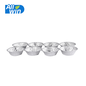 45ml de aluminio tarta de huevo molde de Mini pastel sartenes tarta Pan tarta para hornear Muffin molde para hornear tazas - Product Image 5