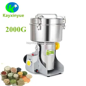 Máquina portátil para moler especias y hierbas, molinillo de café/soja/especias/grano/trigo y hierbas