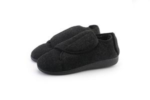 Pantofole <span class=keywords><strong>Ortopediche</strong></span> per Diabetici con Cinturino Largo Regolabile, Scarpe da Casa in Memory Foam, Pantofole in Gel - Product Image 3