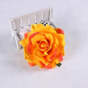 11Cm Dia Zijde Bloemen Wedding Home Rose Kunstmatige Bloemhoofdjes Voor Decoratie