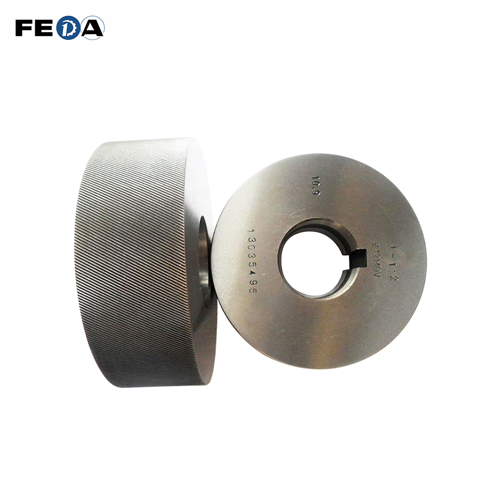 FEDA FD-RD alat penggulung knurling mati 54mm lubang benang penggulung mati untuk benang otomatis mesin penggulung