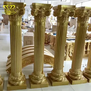 热卖建筑门柱石材艺术装饰雕塑大理石罗马门柱