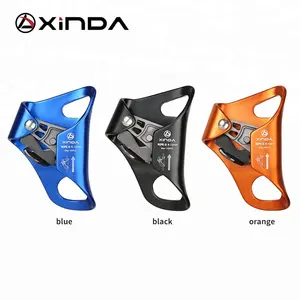 XINDA 싼 암벽 등반 가슴 블랙 ascender 로프 8 to13mm