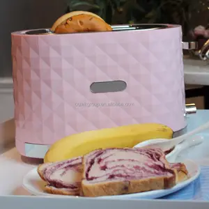 Китайский розовый тостер для булочек, маленькая бытовая техника
