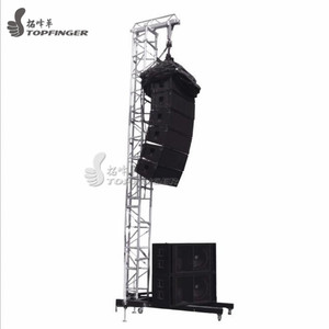 Manufacturer Aluminum Concert <strong>Line</strong> <strong>Array</strong> <strong>Speaker</strong> Tower <strong>Portable</strong> Truss for Sale - Product Image 3