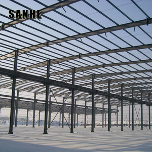 Xây Dựng Công Nghiệp Nhỏ Prefab Ở Đâu Kết Cấu Thép Xây Dựng Ánh Sáng Kết Cấu Thép Kho Hội Thảo - Product Image 4