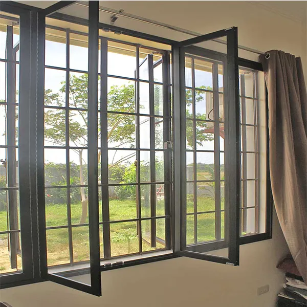 Inward/outward opening excellent quality best price steel casement window