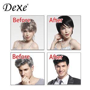 Dexe, la Mejor Solución, Tinte de Cabello con <span class=keywords><strong>Henna</strong></span>, Champú para Cabello Negro de la India para Cabello Gris - Product Image 3