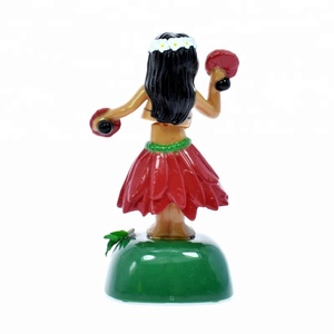 Décoration de <span class=keywords><strong>voiture</strong></span> Hawaïenne, Danseuses Hula Solaires, Souvenirs pour Tableau de Bord - Product Image 5