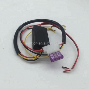 Controle automotivo, acessório para carro, drl 12-18v, automóvel, led, luzes diurnas, relé, interruptor com regulação - Product Image 5