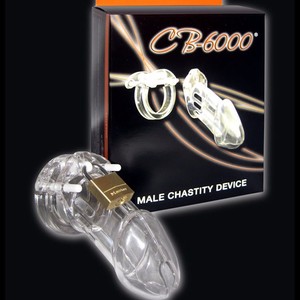 Doorzichtige Plastic Cb6000 Mannelijke Kuisheid Apparaat Sex Speelgoed Penis Kooi Bondage Slot Voor Man - Product Image 1