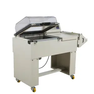 books box tableware manual L sealer shrink packing machine