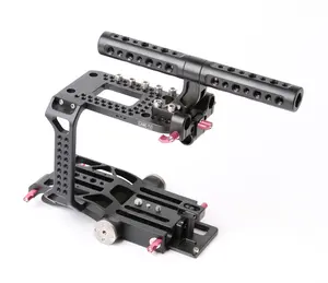 CAME-TV DSLR Camera PXW FS7 Rig Include Cage Handle Baseplate