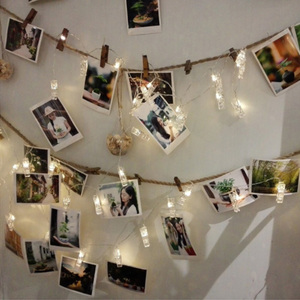 LED Ảnh Clip Chuỗi Lights Cáp Trong Suốt Với 2M 20 LED Tiên Lights Bên Trong Rõ Ràng Clips Giáng Sinh Led Ánh Sáng - Product Image 6