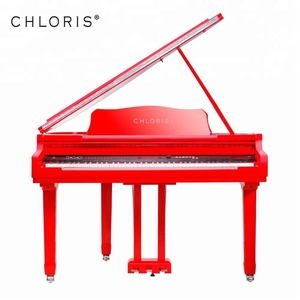 Chloris 전기 키보드 빨간색 미니 디지털 그랜드 아기 피아노 1200 - Product Image 2