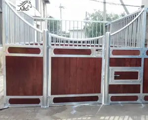 Caja de establo de caballo ecuestre resistente con bambú