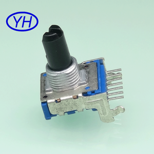 R1412G XAZ Carbon film single gang linear 7 pin 14mm potentiometer swivel - Product Image 4