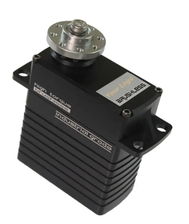 Servomotor de alto torque sin escobillas, servo de 100M100 K180 degree, 12V de metal completo