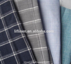 Tissu en lin italien teint en fil, matière pour vêtements, en vrac - Product Image 4