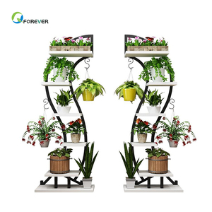 <span class=keywords><strong>Support</strong></span> à plantes en <span class=keywords><strong>fer</strong></span> <span class=keywords><strong>forgé</strong></span> à plusieurs niveaux, <span class=keywords><strong>support</strong></span> de fleurs de maison, salon, offre spéciale - Product Image 6