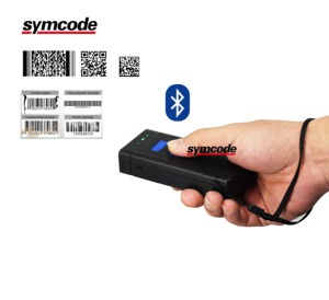 Ngoài trời qr code reader 1D/2D không dây máy quét mã vạch mặc handfree xách tay với mini usb Symcode MJ-2877 - Product Image 5
